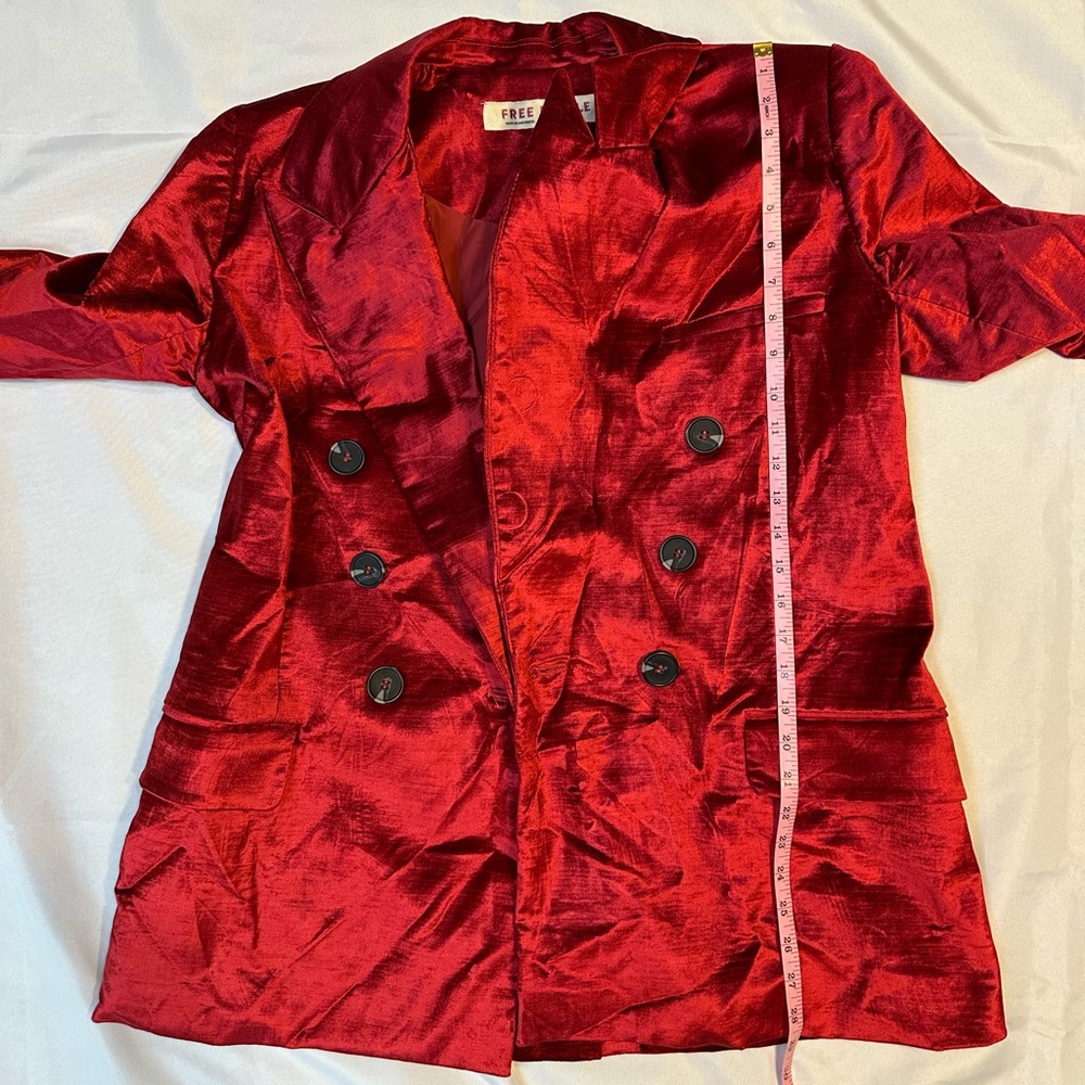 Free People Velvet Ashby Blazer - Picture 8 of 10